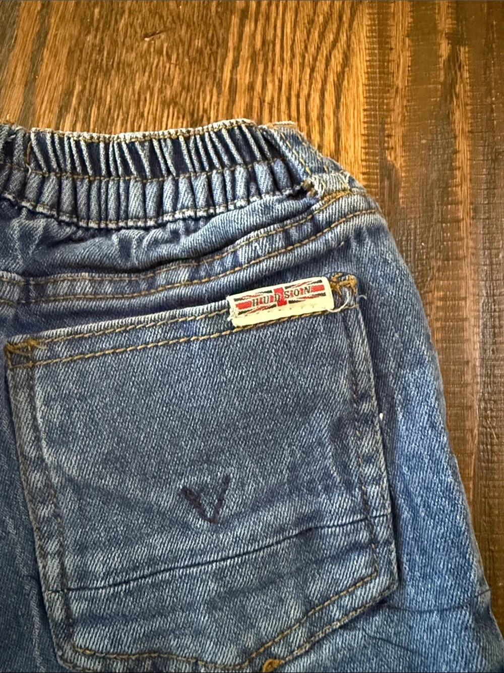 Hudson Kids Straight Jeans in Blue Wash